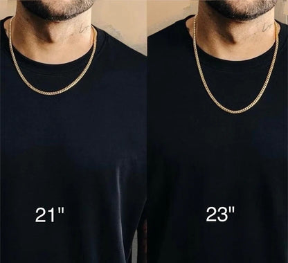 Men’s Figaro Chain with Name  Bars