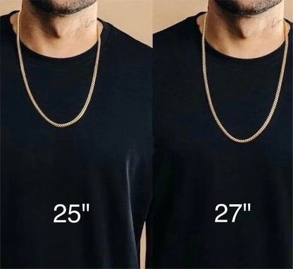 Men’s Figaro Chain with Name  Bars
