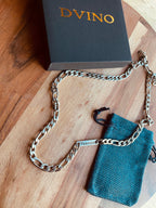 Men’s Figaro Chain with Name  Bars