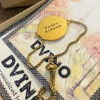Gold plated photo Bracelet and Any Message on back side