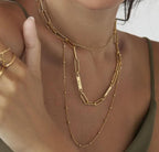 Women’s  Chain with Name  Bars