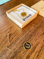 Armenian Initial Letter Bracelets & Engraved name on backside.