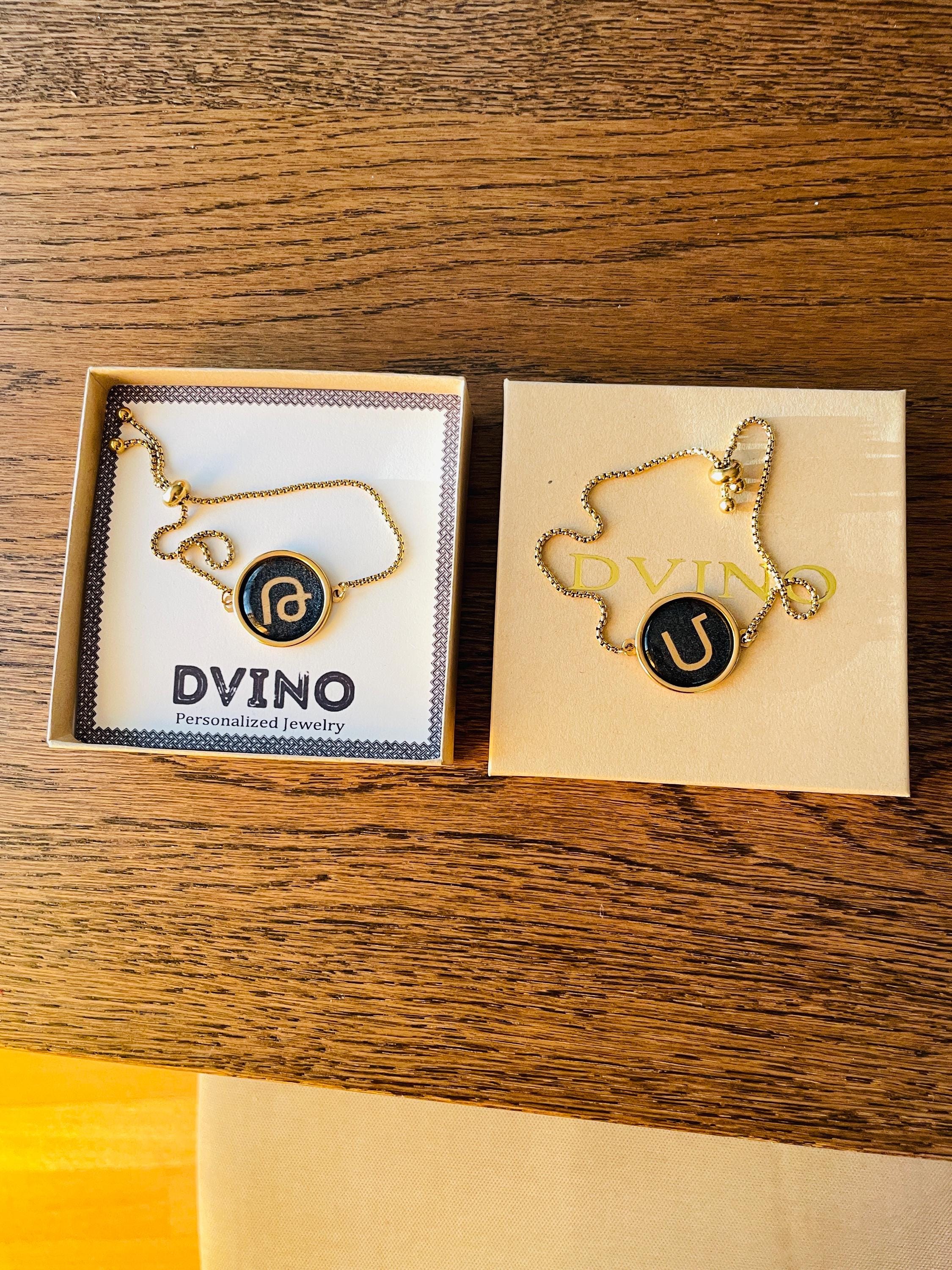 Armenian Initial Letter Bracelets & Engraved name on backside.