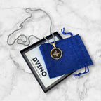 Faravahar Necklace with back personalization.