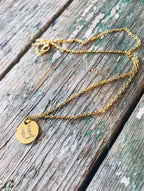 Armenian Classic Initial letter Necklaces.