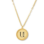 Armenian Modern Initial letter Necklaces.