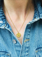 Armenian Classic Initial letter Necklaces.