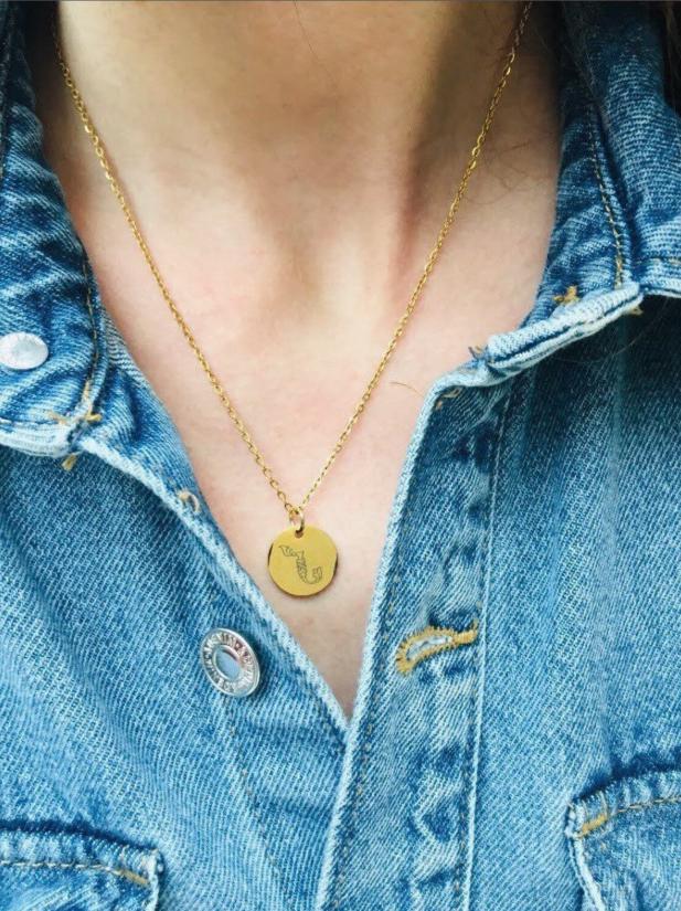 Armenian Classic Initial letter Necklaces.