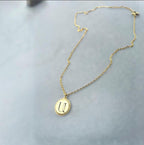 Armenian Modern Initial letter Necklaces.